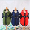 Waterproof Pet Dog Jacket with Harness