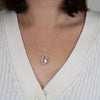 To My Mom Heart Shaped Necklace