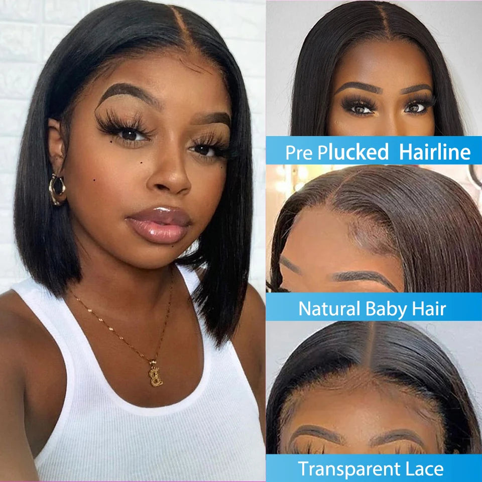 T Part Bob Lace Wig