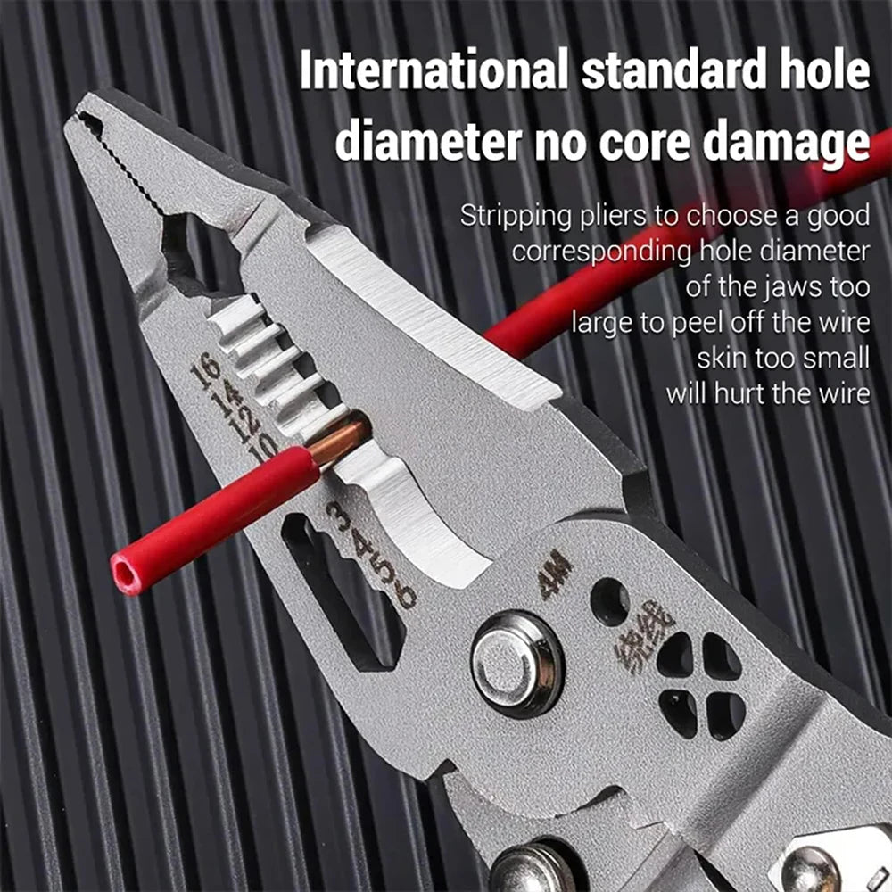 Multifunctional Wire Stripper Electrician Pliers