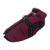 Waterproof Pet Dog Jacket with Harness